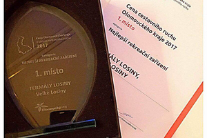 Ocenění v soutěži "Ceny cestovního ruchu Olomouckého kraje 2017"