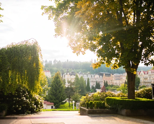 Autumn in Mariánské Lázně: the ideal time for a spa break
