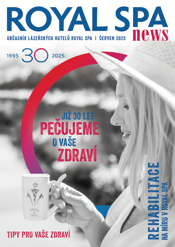Titulní strana časopisu ROYAL SPA News