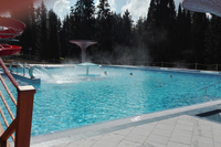 Aussenbecken im Thermalpark THERME LOSINY